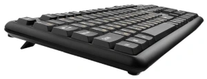 клавиатура гарнизон gk-100 usb, черный
