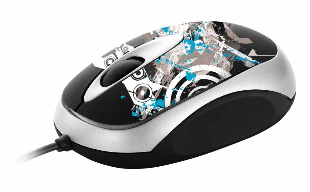 комплект наушники + мышь trust urban revolt headset & mouse - night rider с микрофоном 17780