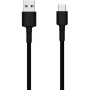 кабель xiaomi mi braided usb type-c cable 100см black sjv4109gl