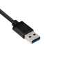 4 портовый хаб exegate dub-331t usb3.0  черный ex299788rus