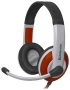 наушники с микрофоном defender warhead g-120 бело-красный 2м 