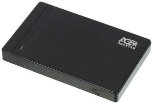 Мобил рек внешний HDD SATA 2,5" USB 3.0 AgeStar 3UB2P3 черный