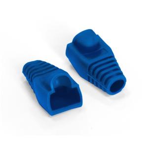 Колпачок ExeGate BC45-100-BL изолирующий для коннектора RJ-45, синий (100шт)