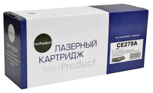 Картридж CE278A NetProduct N-CE278A для HP LJ P1566 P1606dn MF4410 MF4430 MF4450 2100 стр (Canon 728
