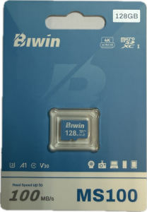 Карта памяти MicroSD 128Гб Biwin MS100 MicroSDXC