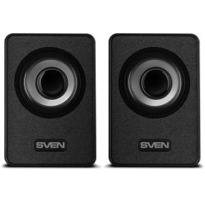 Колонки Sven 135 2.0 черный 6Вт