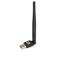 сетевой адаптер wi-fi 4 exegate etl-wn722n-2 (беспроводной usb адаптер, wi-fi n (b/g/n), чипсет real