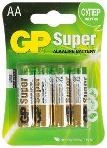 Батарейка GP 15A Super Alkaline AA (10шт)