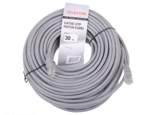 Патч-корд UTP кат. 5/5e. Длина 30m