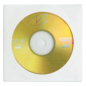 Диск CD-R 700Mb 52x 1 шт. VS Конверт VSCDRK501