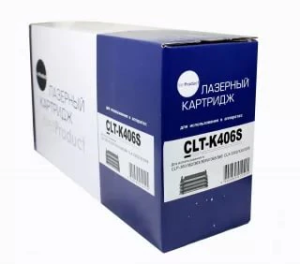 Картридж NetProduct N-CLT-C406S для Samsung CLP-360 365 368 CLX-3300 3305 3307 1000 стр