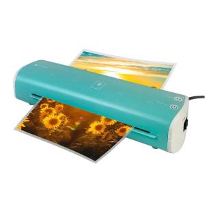 Ламинатор Heleos ЛМ-А4МСБ синий/белый A4 (75-125мкм) 30см/мин (2вал.) хол.лам. лам.фото