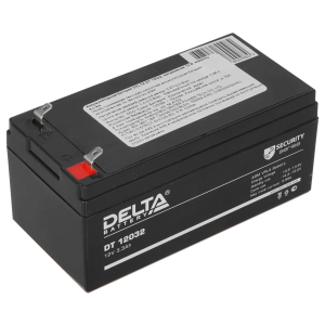 Аккумулятор 12V/3.2Ah, Delta DT 12032 12V 3.2Ah, клеммы F1 135x67x61