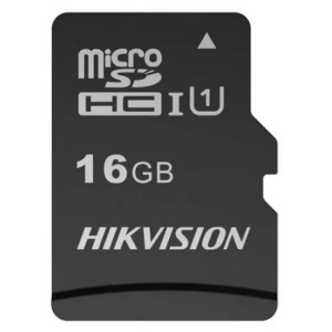 Карта памяти MicroSD 16Гб Hikvision HS-TF-C1(STD)/16G/ZAZ01X00/OD C1 Memory Card 