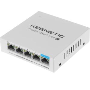 Коммутатор Keenetic KN-4610 (L2) 5x1Гбит/с 4PoE+ 60W неуправляемый
