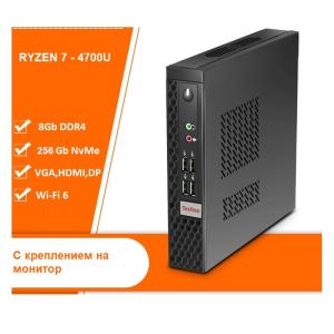 Атлант "Неттоп" Ryzen 7-4700U/8Gb/256Gb SSD M2/WiFi 6/mITX/Windows 10