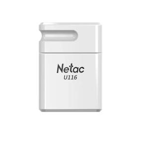 Флешка 64Гб Netac 64GB NT03U116N-064G-20WH U116 USB2.0 белый