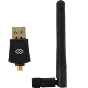 Wi-Fi адаптер Digma DWA-AC600E AC600 USB 2.0 двухдиапазонный съемная внешняя антенна