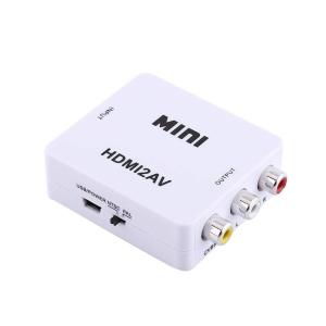 Переходник HDMI на RCA (AV)  (конвертер HDMI мама - 3RCA мама) HDMI2AV