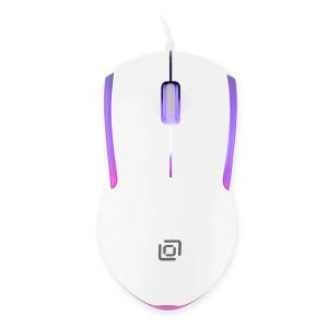 Мышка Oklick 245M белый оптич. 1000dpi USB 3but (471480)