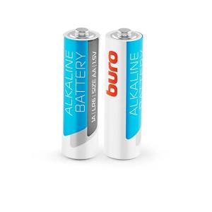 Батарейка Buro Alkaline LR6 AA (2шт) блистер