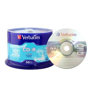 Диск CD-R 700Mb 52x 50 шт. Verbatim cake box 62617