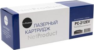 Картридж PC-212EV Netproduct N-PC-212EV для Pantum P2502 P2502W M6502 M6502W M6552NW 1600стр