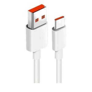 Кабель USB - Type-C 66W 6A 1.5 метра белый