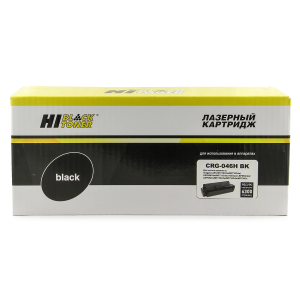 Картридж 046H BK Hi-Black HB-№046H BK для Canon LBP-653 654 MF732 734 735 Bk, 6,3K