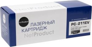 Картридж PC-211EV Netproduct N-PC-211EV для Pantum P2200/M6500 1.6К черный