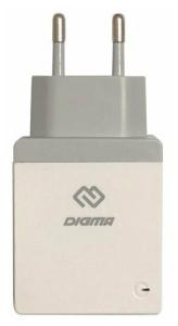 Зарядное устройство Digma DGWC-1U-2.1A-WG 10.5W 2.1A USB универсальное белый