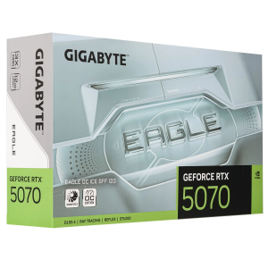 Видеокарта GIGABYTE GeForce RTX 5070 EAGLE OC ICE SFF [GV-N5070EAGLEOC ICE-12GD]