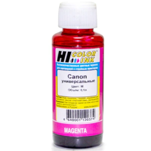 Чернила Hi-Black для МФУ и принтеров Canon универсальные 0,1л Красные