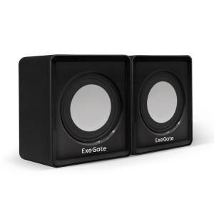 Акустическая система 2.0 ExeGate Disco 140 Black (питание USB, 2х3Вт (6Вт RMS), 100-20000Гц, черный,