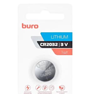Батарейка Buro Lithium CR2032 (1шт) блистер