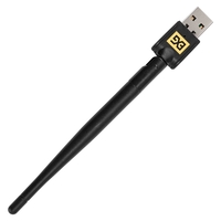 сетевой адаптер wi-fi 4 exegate etl-wn722n-2 (беспроводной usb адаптер, wi-fi n (b/g/n), чипсет real