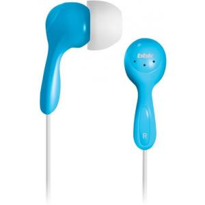 Наушники BBK EP-1105S 1.2м бирюзовый