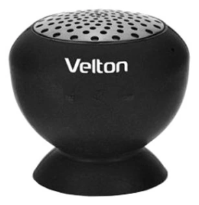 Колонка портативная VELTON VLT-SP111BTBl (3Вт,питание USB,чёрн. Bluetooth)