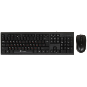 Клавиатура и мышь Oklick 630M клав:черный мышь:черный USB 1091260