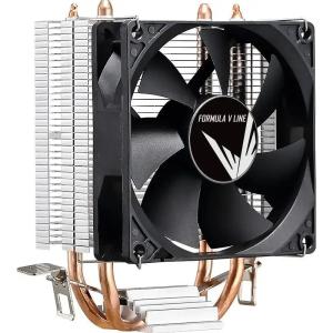 Кулер Formula Ice Boid 2PSDA Soc-AM5/AM4/1200/1700/1851 черный/синий 4-pin 17-34dB Al+Cu 90W 