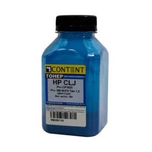 Тонер HP CP1025/Pro 100 M175 (Content) Тип 1.2, C, 30 г, банка