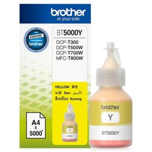 Чернила Brother BT5000Y, желтый для DCP-T300/DCP-T500W/DCP-T700W (5000стр)