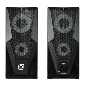 Колонки Oklick OK-127  2.0 черный 6Вт