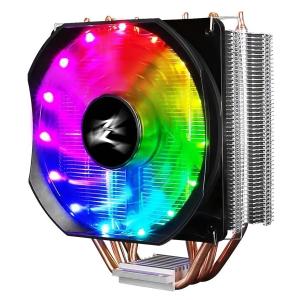 Кулер Zalman CNPS9X Optima RGB Soc-AM5 AM4 1151 1200 1700 черный 4-pin 16-26d 180W