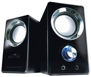 Колонки Oklick OK-116 2.0 черный 6Вт