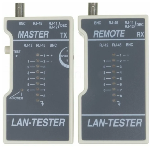 Универсальный  тестер Lanmaster TWT-TST-200 for twisted pair (without batteries)