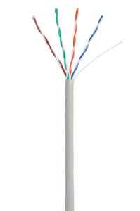 Кабель INTERLAN24 U/UTP 5E 4P CU PL (IN24-U/UTP04-5e,СU PL)  24AWG, 305m медь 0,51
