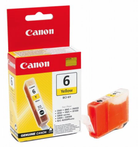 Картридж Canon BCI-6Y S800/i865/IP4000  yellow (4708A002)