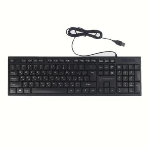 Клавиатура Raskat K005 USB, 104 клавиши, мембранная 1,8м черная