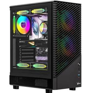 Корпус Formula Mana Geometry черный без БП ATX 
